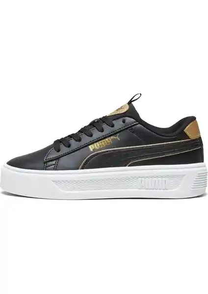 Puma Smash Platform V3 Kadın Siyah Spor Ayakkabı Şıklık ve Konfor Bir Arada