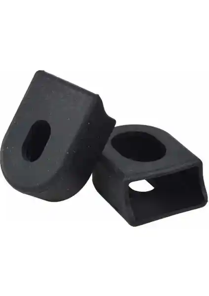 Rectus Tfn Siyah Silikon Aynakol Koruyucu: Dayanıklı ve Uyumlu Bisiklet Güvenlik Ürünü