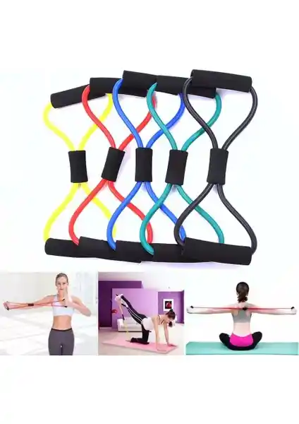 Rennway Pilates Direnç Lastiği: Çok Yönlü ve Dayanıklı Fitness Ekipmanı