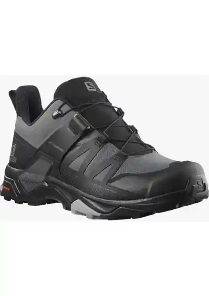 Salomon X Ultra 4 GTX Erkek Gri Outdoor Ayakkabı Doğa ve Günlük Kullanım İçin Yüksek Performanslı