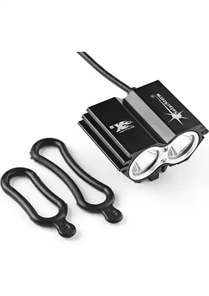 Schulzz 7.500 Lümen Solarstorm 2x-T6 LED Bisiklet Farı Güçlü ve Su Geçirmez Aydınlatma Çözümü