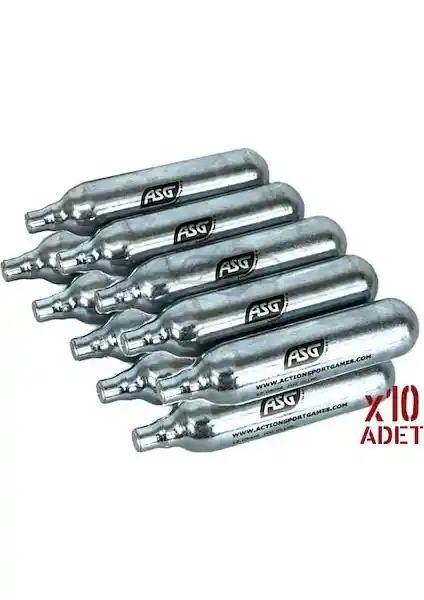 Sea Asg 12GR Co2 Hava Tüpü 10 Adet Ekonomik ve Güçlü Alternatif