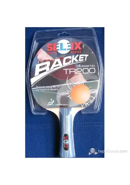 Selex TR200 ITTF Onaylı Masa Tenisi Raketleri Profesyonel ve Başlangıç Seviyesi Kullanıcılar İçin