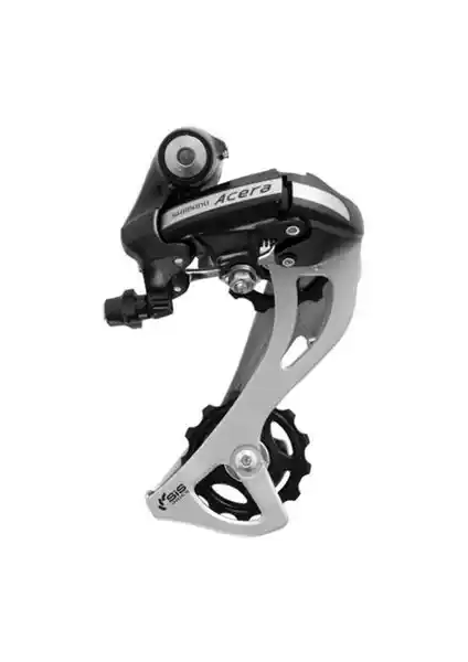 Shimano Arka Vites Acera Rd-M360 Siyah - Dayanıklı ve Hafif Bisiklet Vitesi