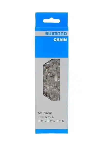 Shimano CN-HG40 Bisiklet Zinciri: Dayanıklı ve Yüksek Performanslı Vites Zinciri