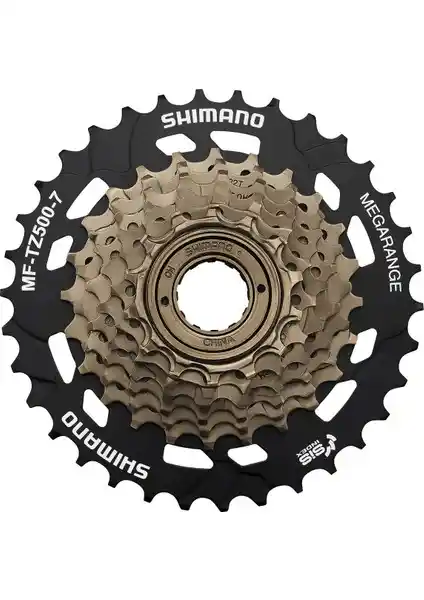 Shimano MF-TZ500 7 Vitesli Bisiklet Dişli Seti Dayanıklılık ve Performans Sağlar