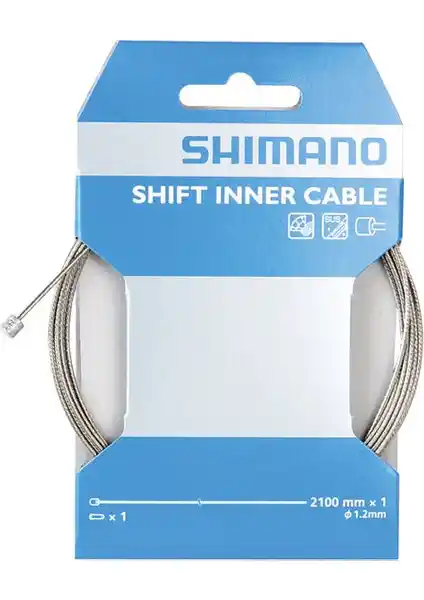 Shimano Vites Teli 2100mm Gri - Dayanıklı ve Uyumlu Bisiklet Vites Kablosu