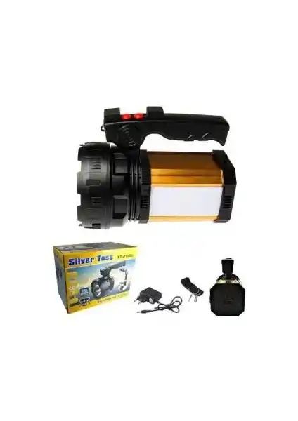 Silver Toss ST-8100L 25W Şarj Edilebilir Ledli El Feneri Güçlü ve Dayanıklı Aydınlatma Çözümü