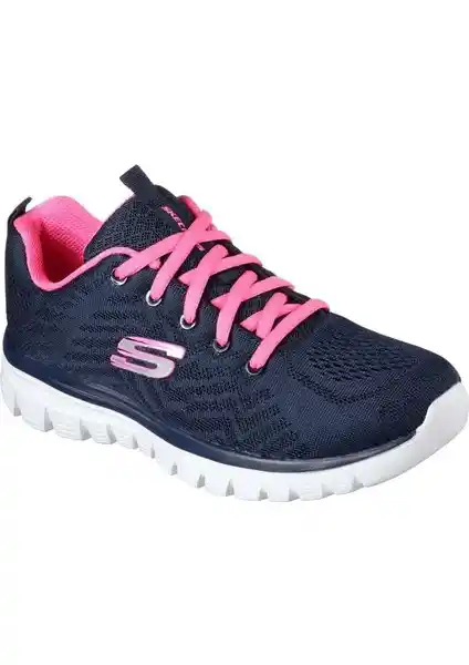 Skechers 12615 NVHP Graceful-Get Connected Kadın Spor Ayakkabısı Modern ve Konforlu Tasarım
