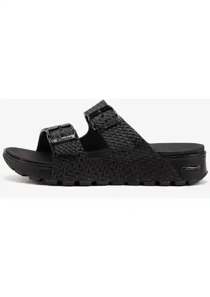 Skechers ARCH FİT FOOTSTEPS Kadın Siyah Terlik: Konfor ve Şıklığın Birleştiği Günlük Model