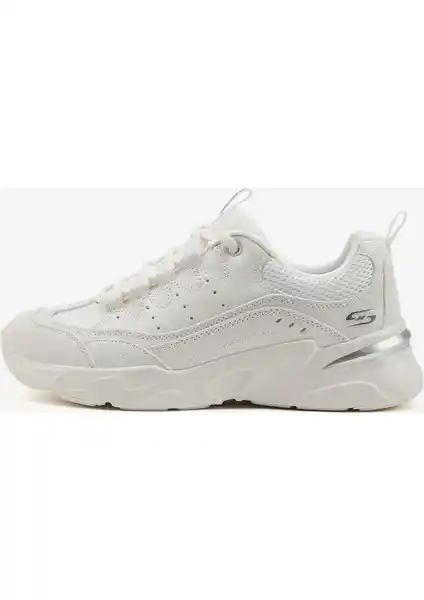 Skechers Bobs Bamina Star Strikez Kadın Bej Spor Ayakkabı Günlük Şıklık ve Konfor Sunar