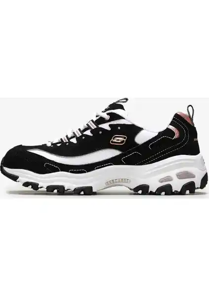 Skechers D'LİTES-DEVOTED FAN Kadın Siyah Spor Ayakkabı Şıklık ve Konfor Bir Arada