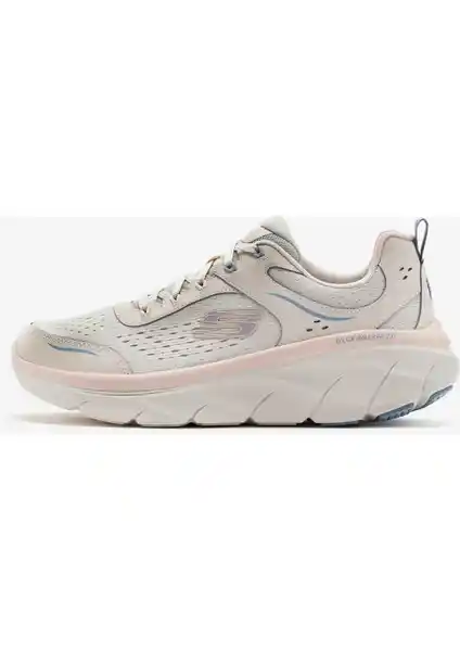 Skechers D'lux Walker 2.0 Daisy Doll Kadın Bej Spor Ayakkabı Şıklık ve Konfor Bir Arada