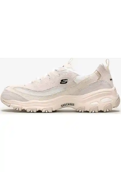 Skechers DLites Kadın Beyaz Sneaker: Konfor ve Şıklığın Modern Buluşması