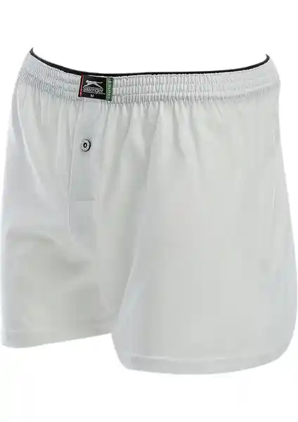 Slazenger HE Erkek Boxer Beyaz: Konfor ve Kalitenin Modern Tasarımıyla Buluşması