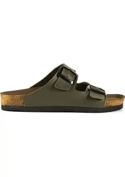 Slazenger LENS Haki Kadın Terlik Modern Tasarım ve Konfor Sunan Günlük Kullanım Terliği