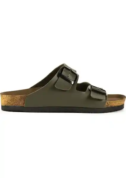 Slazenger LENS Kadın Haki Terlik: Şık ve Konforlu Günlük Kullanım İçin