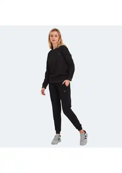 Slazenger OLINDA Kadın Eşofman Takımı Siyah Konfor ve Şıklık Sunar 85 Karakter