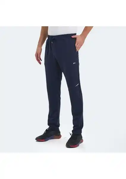Slazenger PAPA I Erkek Lacivert Eşofman Altı Şıklık ve Konfor Sunan Spor Giyim Seçeneği