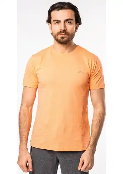 Slazenger SANDER KTN Erkek Tişört Açık Pembe Modern ve Rahat Tasarım