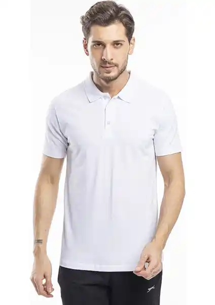 Slazenger SOHO Erkek Beyaz Tişört: Konforlu ve Şık Günlük Spor Giyim Seçeneği