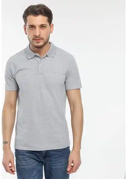 Slazenger SOHO Erkek Gri Tişörtü: Şık ve Rahat Günlük Spor Giyim Seçeneği