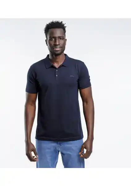 Slazenger SOHO Erkek Lacivert Tişörtü Şıklık ve Konforu Bir Arada Sunar