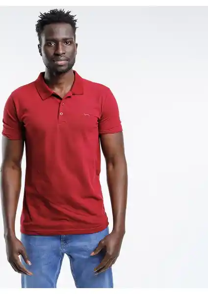 Slazenger SOHO Erkek Tişört Bordo: Şık ve Rahat Yazlık Pamuklu Polo Tişörtü