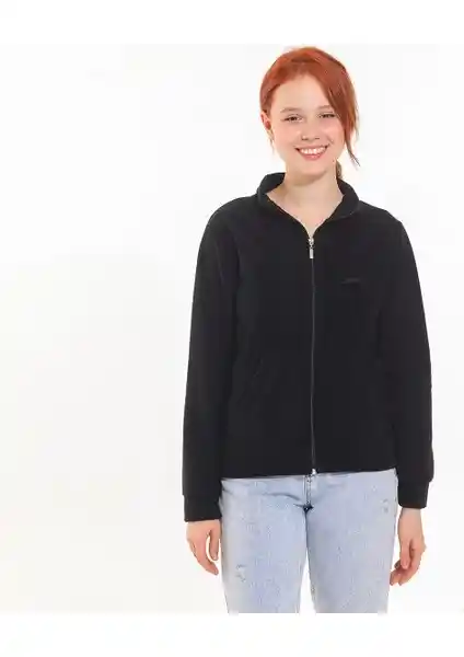 Slazenger SOUL I Kadın Polar Siyah: Şık ve Konforlu İç Giyim Ürünü