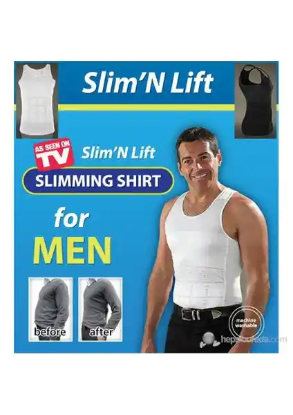 Slim'n Lift Atlet Tipi Göbek Korsesi Erkekler İçin Vücut Şekillendirme ve Destek Ürünü