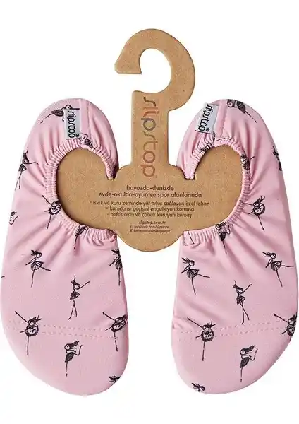 Slipstop Ballet Kız Çocuk Kaydırmaz Deniz Ayakkabısı Güvenli ve Konforlu Plaj Kullanımı İçin