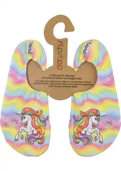 Slipstop Magical Kız Çocuk Deniz Havuz Ayakkabısı Güvenli ve Renkli Tasarım Özellikleri