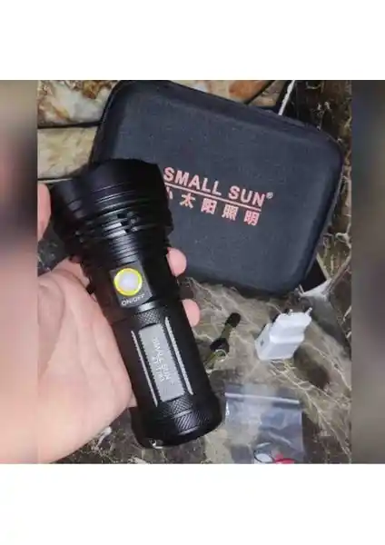 Small Sun El Feneri Güçlü Işık ve Uzun Pil Ömrü ile Dayanıklı Aydınlatma Çözümü
