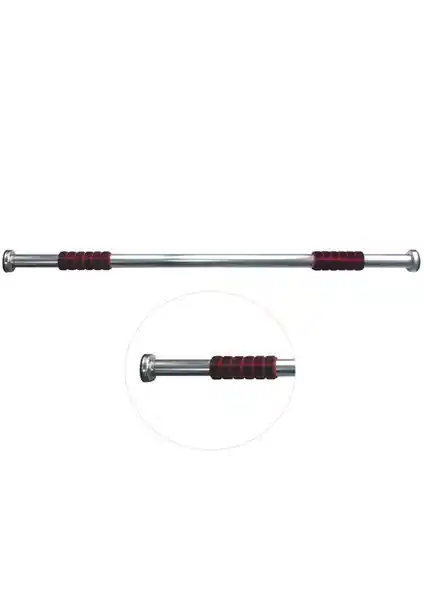 Spor Byfit Çok İşlevli Koridor Barı 80-120 Cm Uzayabilen Güçlü Egzersiz Aleti