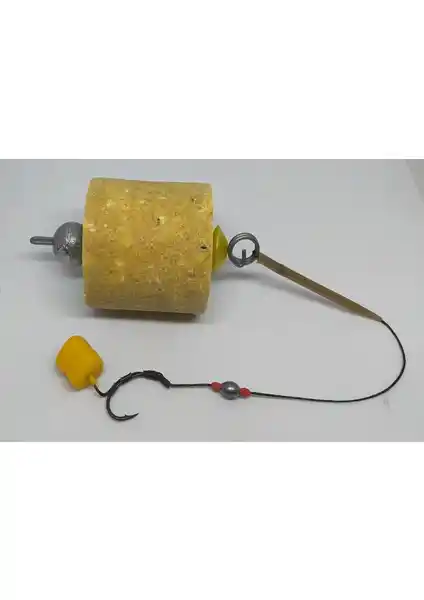 Sr Sazanrig Küspe Aparatlı Yüzen Çift Mısırlı Sazan Takımı Balıkçılık İçin Dayanıklı ve Etkili Tasarım