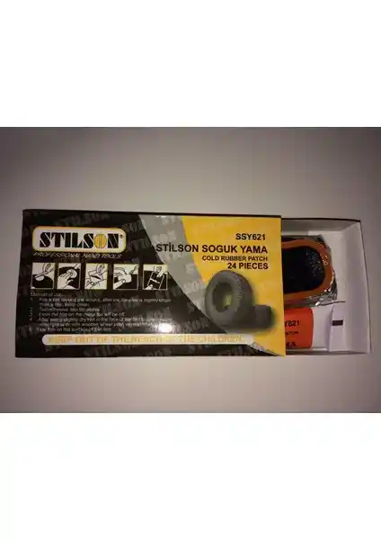 Stilson Soğuk Lastik Yaması 24'lü: Ekonomik ve Pratik Lastik Tamir Seti