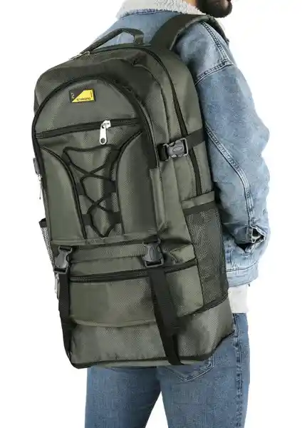 Strong Büyük Boy Körüklü Sırt Çantası: Dayanıklı ve Geniş Kapasiteli Kamp ve Dağcılık Çantası