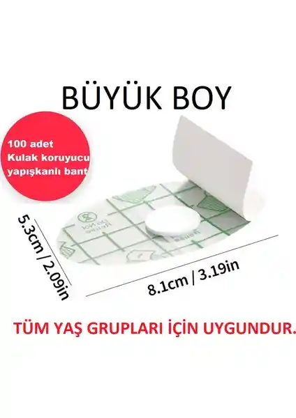 Tekno İstanbul 100'lü Su Geçirmez Yapışkanlı Kulak Koruyucu Detaylı İnceleme