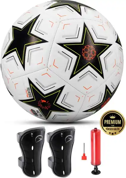 Telvesse 3'lü Futbol Topu ve Tekmelik Seti Dayanıklılık ve Performans Odaklı Ürün