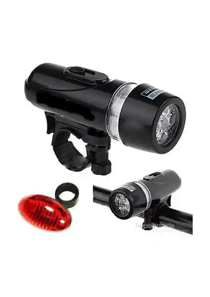 Toptancı Kapında 3 Fonksiyonlu Bisiklet Ön Arka Aydınlatma Seti Güvenli Sürüş İçin Uygun ve Dayanıklı