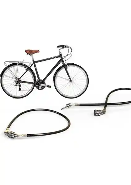 Toptancı Kapında Şifreli Bisiklet Kilidi Güvenli ve Dayanıklı Tasarım Özellikleri