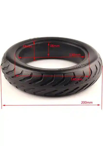 Tr-escooter 8.5 İnç Dolgu Lastik: Dayanıklı ve Konforlu Scooter Lastiği Çözümü