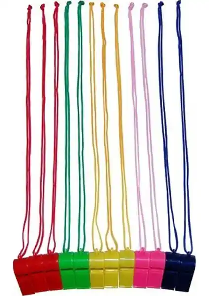 Tryon'un Unisex Renkli Düdük İpli Plastik 12'li DK-200 Ürün İncelemesi ve Özellikleri