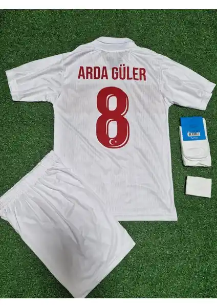 Türkiye Euro 2024 Arda Güler 8 Numara Çocuk Forması Seti Kaliteli ve Detaylı Tasarım
