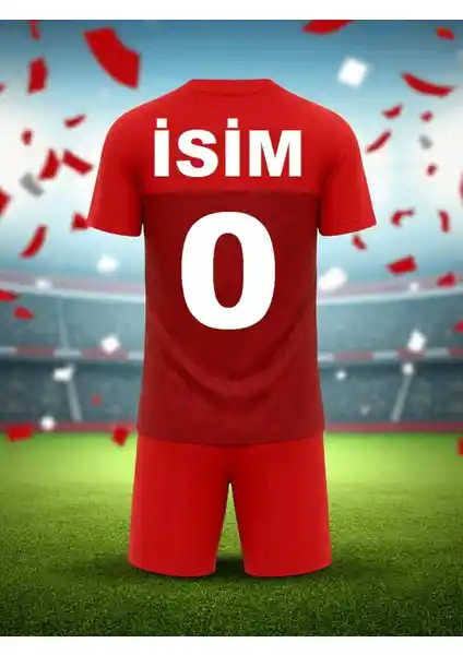 Türkiye Milli Takımını Temsil Eden Çocuklar İçin Özel Yazdırmalı Spor Forması