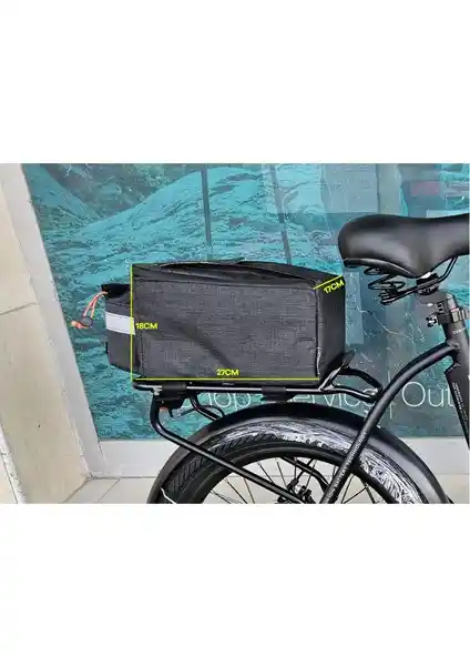Türkiye Üretimi Dayanıklı ve Su Geçirmez Bisiklet Bagaj Üstü Çanta Özellikleri