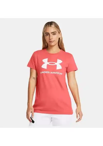 Under Armour Kadın UA Sportstyle Grafik Kısa Kollu Tişört Şık ve Fonksiyonel Spor Giyim