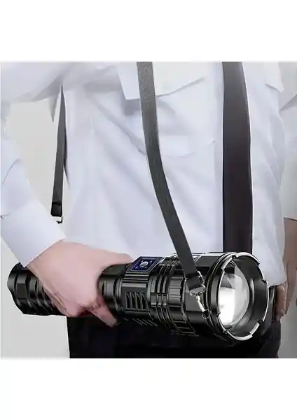 Valkyrie Ultra Güçlü M80 LED Şarjlı El Feneri: Dayanıklı ve Çok Fonksiyonlu Aydınlatma Çözümü