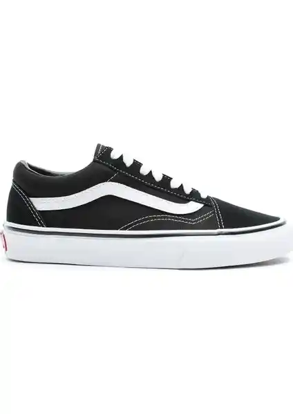 Vans Old Skool Siyah Unisex Spor Ayakkabı: Şıklık ve Konforun Buluştuğu Model