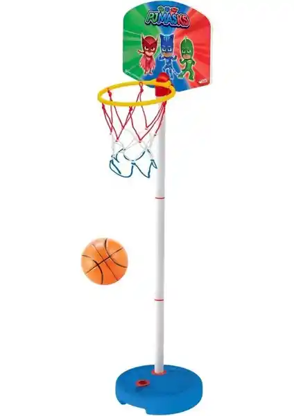 Vardem Küçük Ayaklı PjMasks Basketbol Potası Çocuklar İçin Spor ve Eğlence Oyuncağı